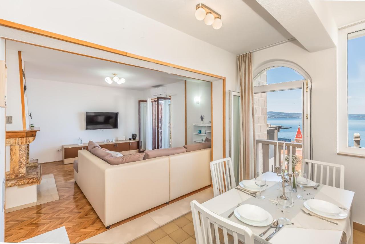Adriatic Seaview Apartment Omiš Exteriör bild